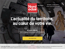 Tablet Screenshot of nordeclair.fr